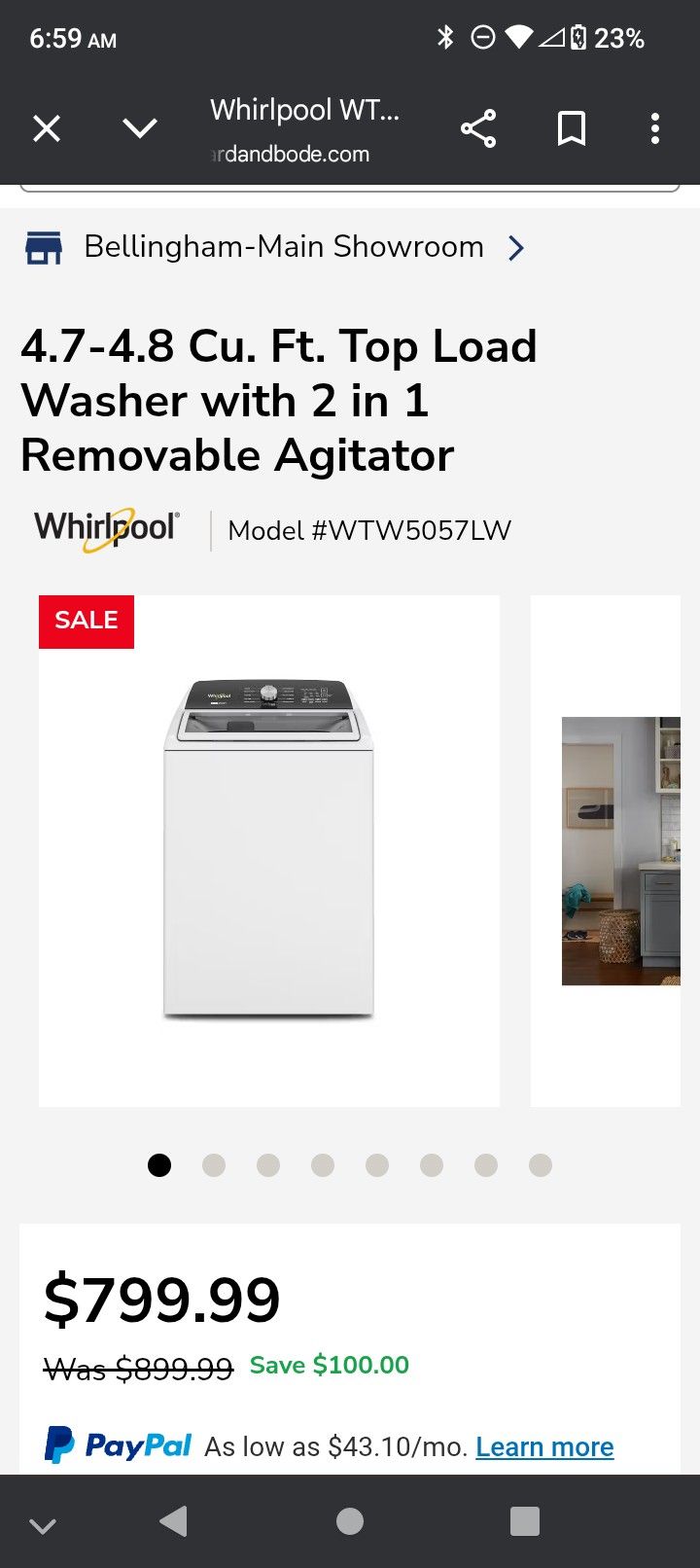 Samsung Washer