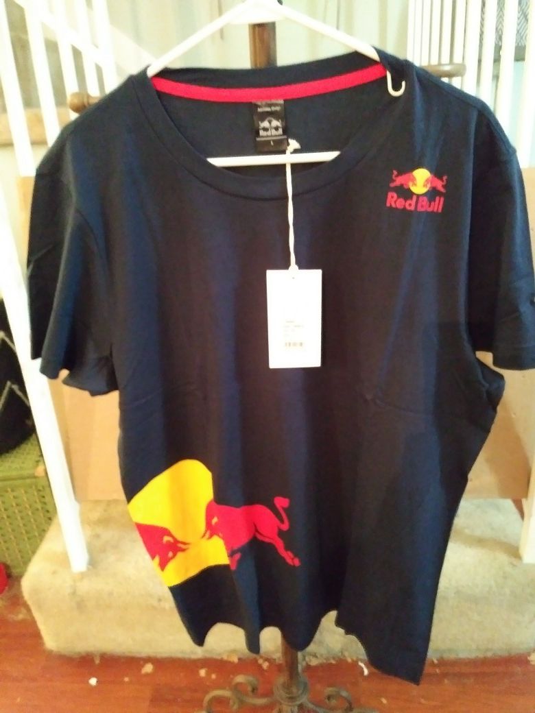 Red Bull Athletes Only Navy T-Shirt
