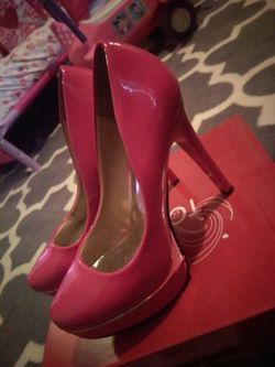 Pink heels