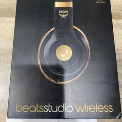 Beats X MCM Studio Wireless Special Edition Limited Headphones 