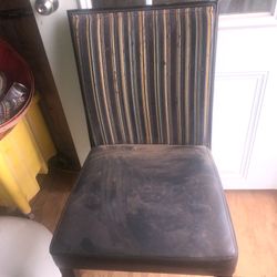 Vintage upholstered dining Chair