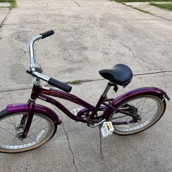 Purple Bike (Tires Flat)
