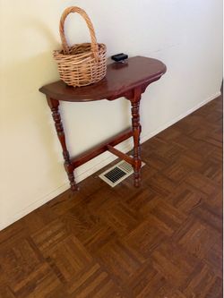 Tables and small rocking chair