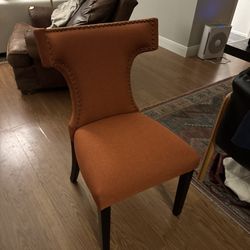 4 Funky Dining Room chairs 