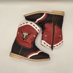 Oakley Shea Bady Boots Sz7 Red/brown.