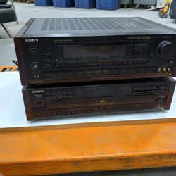 Sony Tuner With 5 Disc CD Changer