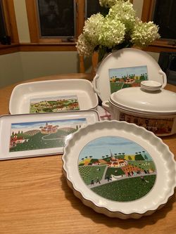 Villeroy and Boch 5 Piece NAIVE Wedding Pattern - New