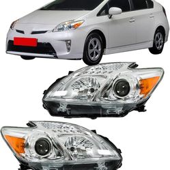 GXYWADY Headlight Assembly Replacement for Prius 2012-2015 Passenger and Driver Sides 811 811 TOC TOC