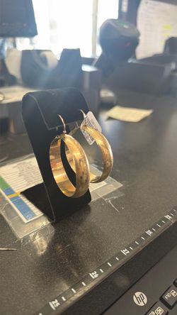 Hoop earrings