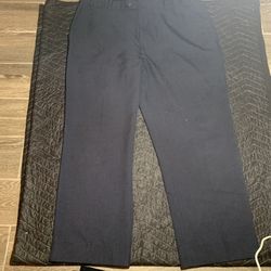 Navy Slacks 