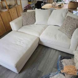 Macys Badlien Sofa with Ottoman