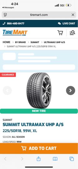 Brand new tires