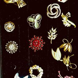 Exquisite Selection of Vintage Pins/ Brooch's