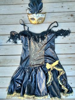 Saloon Girl Halloween Costume Size Small