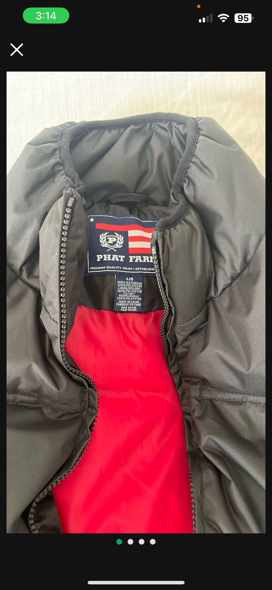 🚨🚨🚨 WONT LAST! RARE! 90s Vintage PUFFER VEST By PHAT PHARM 🚨🚨🚨