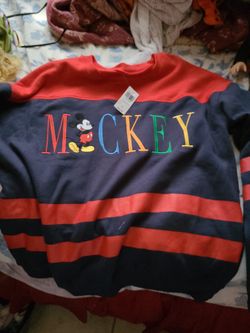 Brand NEW Disney MICKEY SWEARSHIRT XL UNISEX