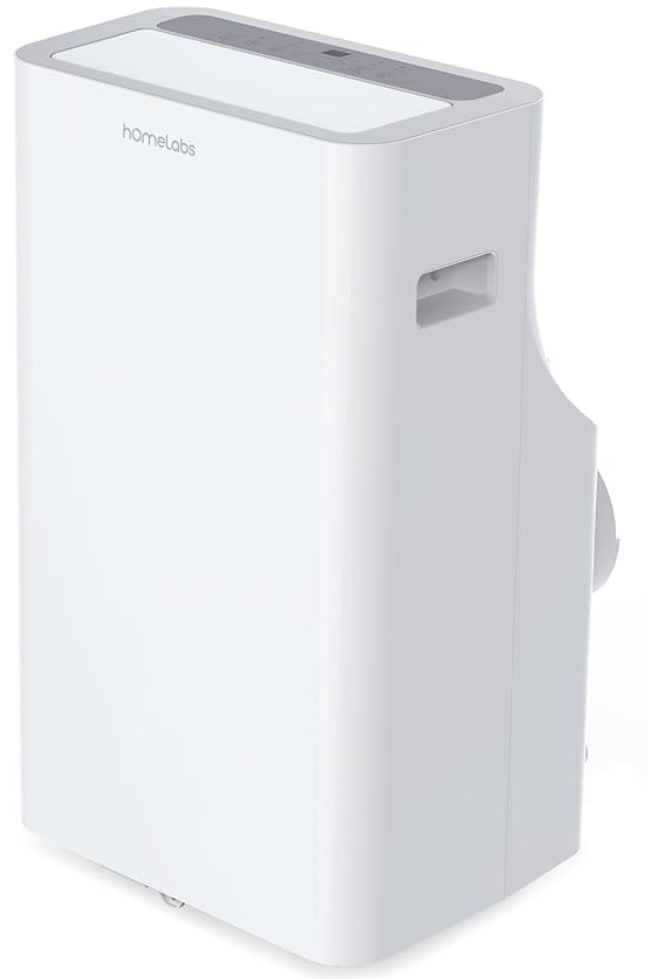 ❄️ Air Conditioner AC 14000 BTU - Homelabs Portable - Cools Rooms up to 600 Sq. Ft. - Quiet AC Unit with Wheels