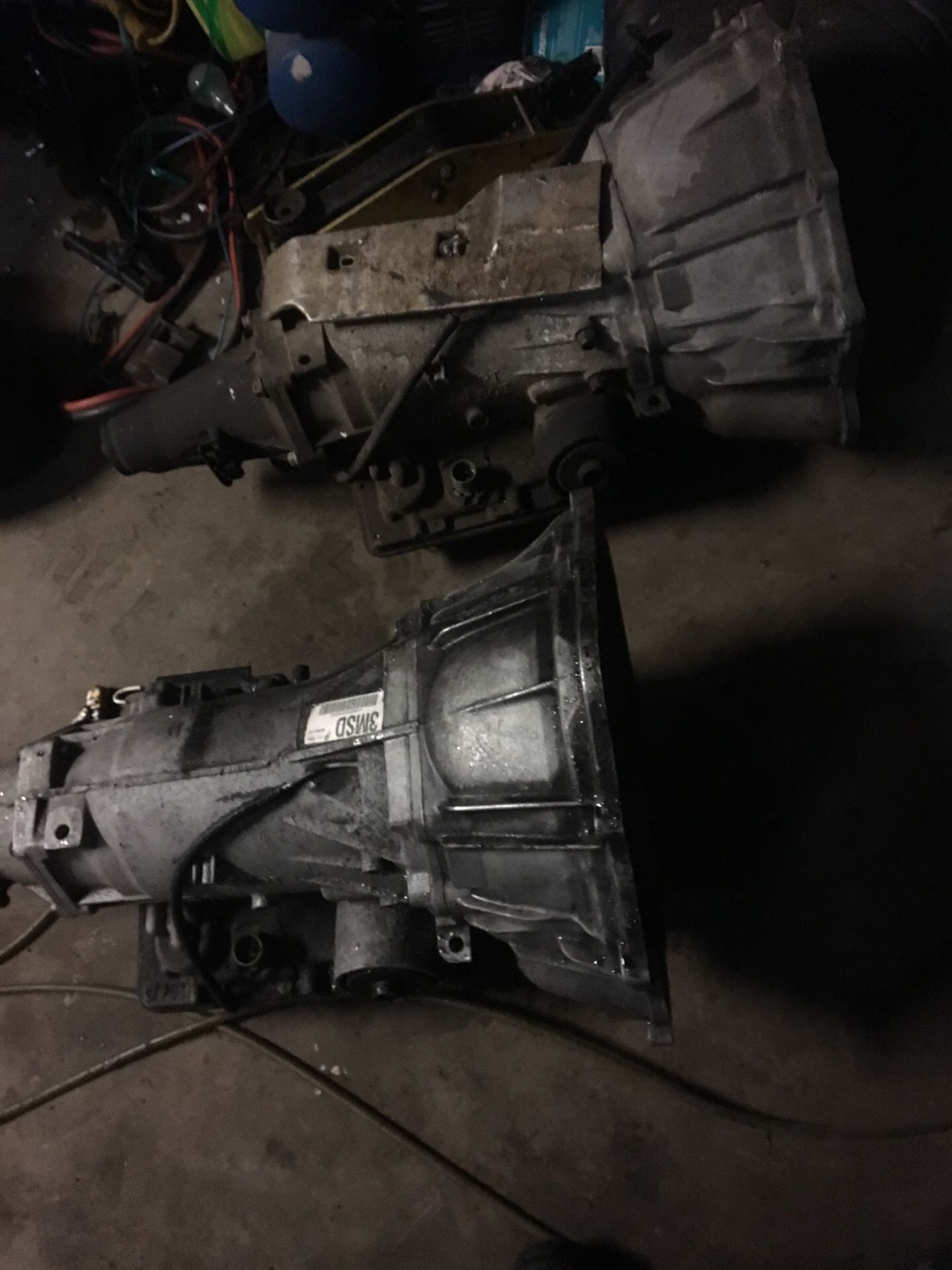 (2) 4L 60 E transmission’s One supposed to be good must sell both ASAP torque converter included with one