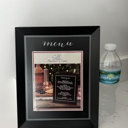 Menu Chalkboard 🖍️Easel Tabletop