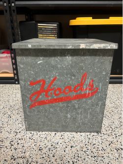 Vintage hoods metal milk create