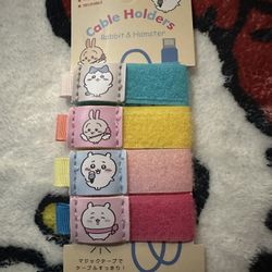  Chiikawa Cable Holders 