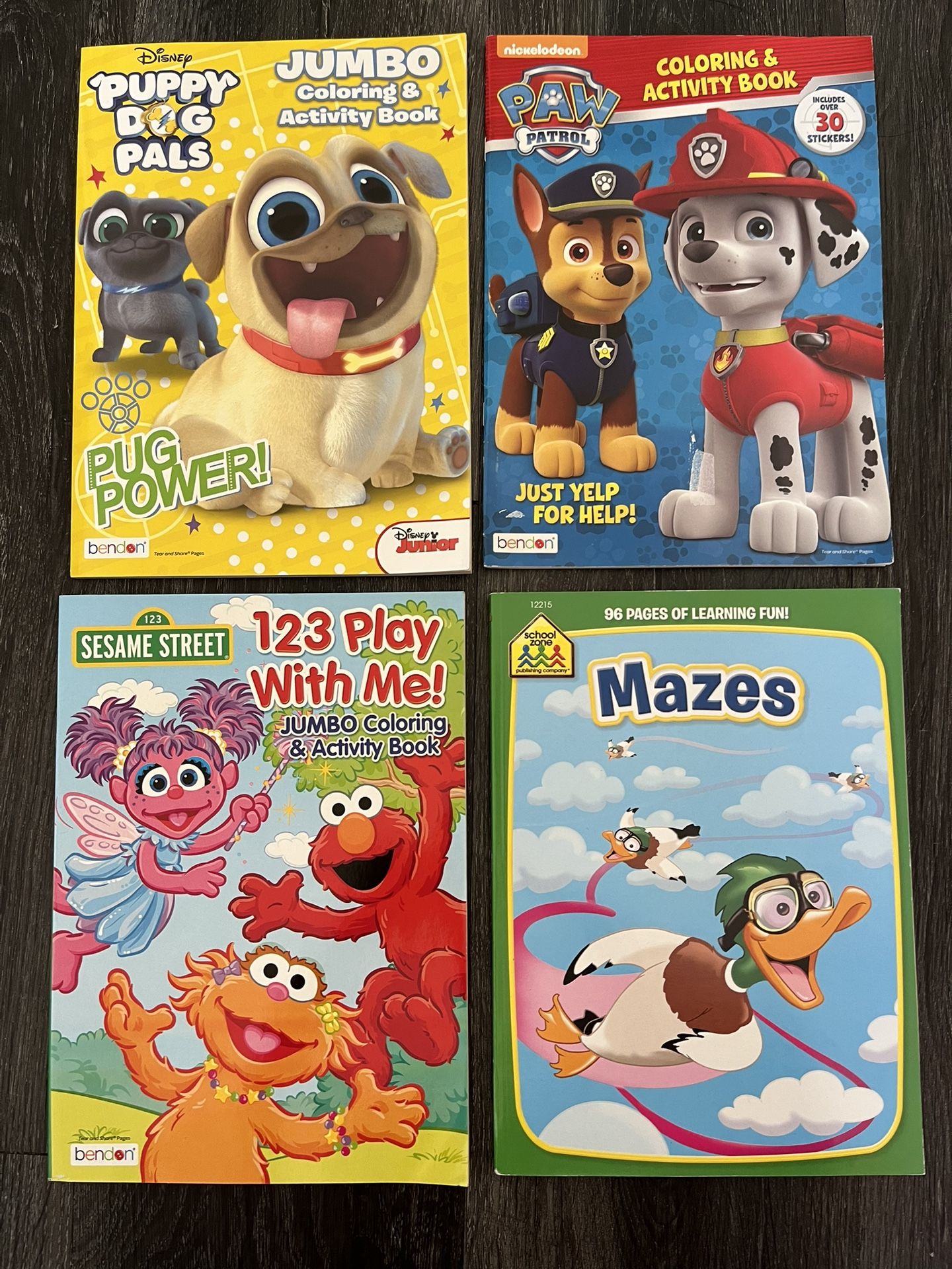 Coloring And Activity Books $1