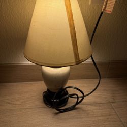 Small Table Lamp Marble Center 