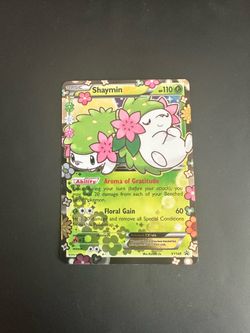 Shaymin EX #XY148 pokemon promo card