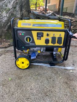 Champion 7850W Dual Fuel Generator