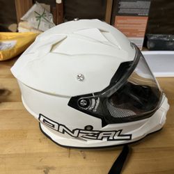 O’Neal Motocross Dirt Bike Motorcycle Helmet Sierra Flat White 