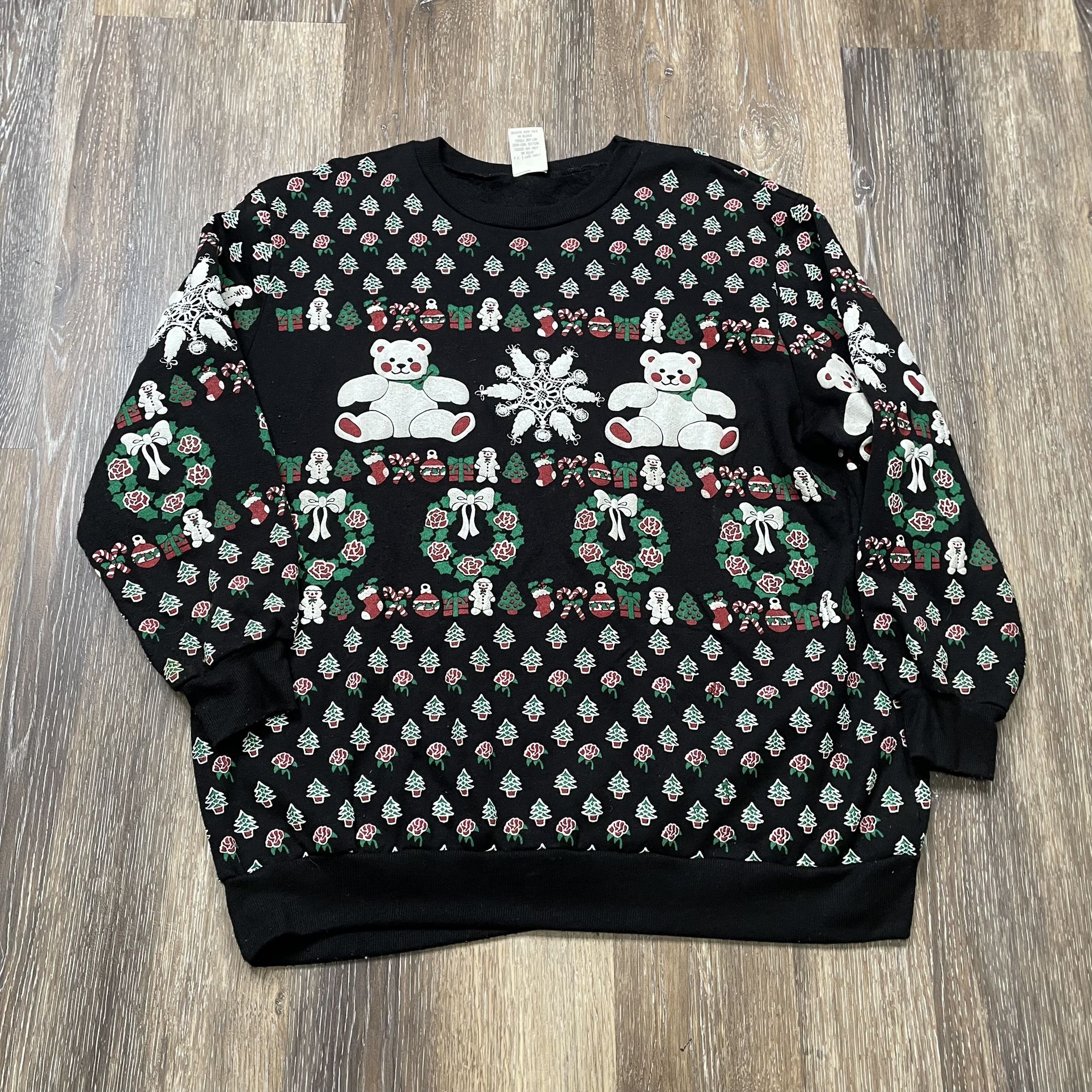 Vintage Spumoni Christmas Sweater 