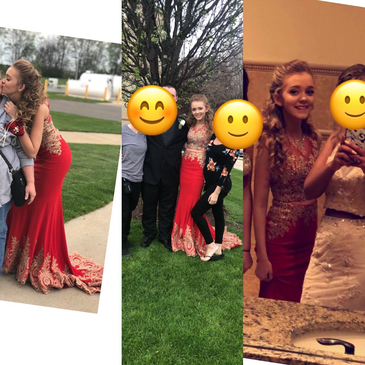 Two Piece Prom Dress