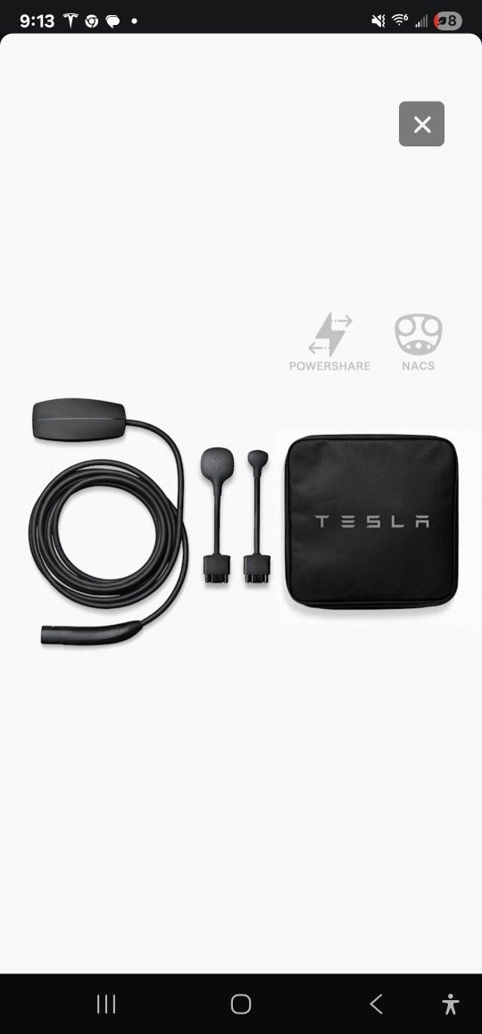 Brand NEW Sealed Tesla Mobile Connector