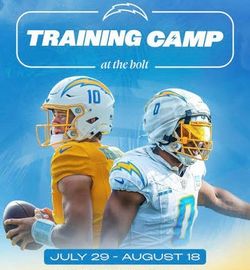 Chargers 2026 Training camp at the Bolt