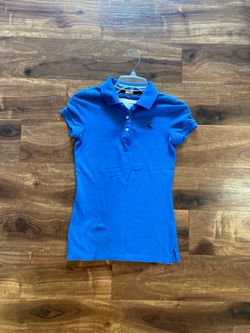 Abercrombie & Fitch Blue Polo Shirt