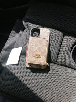 iPhone 12 Pro Max Coach Wallet Case