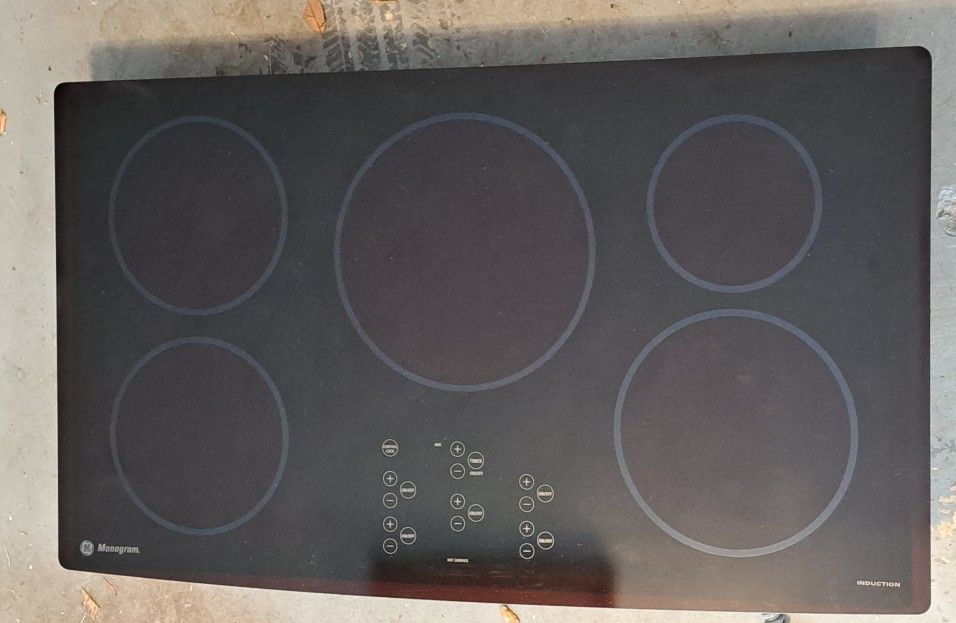 GE Cooktop Maintop Glass Frame 36" OEM Part Number WB62X10058 Replacement