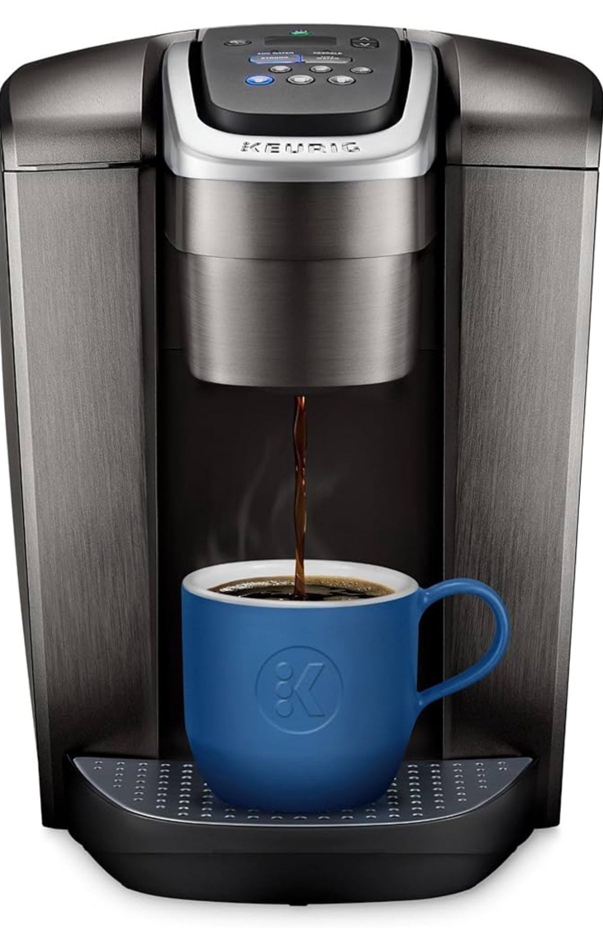 Keurig K-Elite Single Serve K-Cup Pod Coffee Maker, with Strength and Temperature Control, Iced Coffee Capability, 8 to 12oz Brew Size, Programmable,