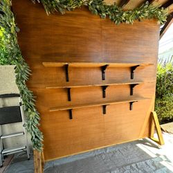 Wood Wall Backdrop