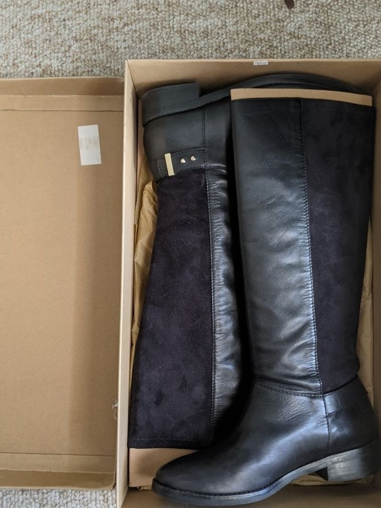 Cole Haan Adler Boots Black 7 Womens