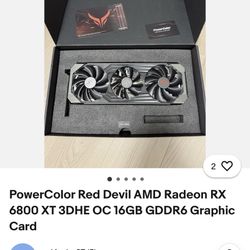 PowerColor Red Devil AMD Radeon RX Graphic Card