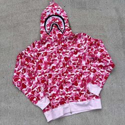 Pink Bape Hoodie
