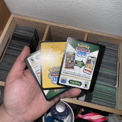 1300 Pokemon Code Cards 