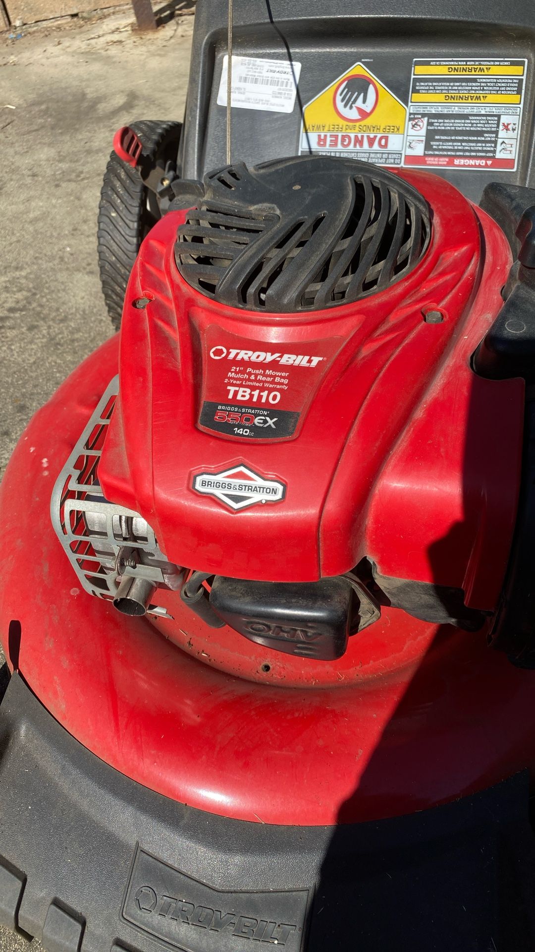 Troy-Bilt TB 110 Push Mower