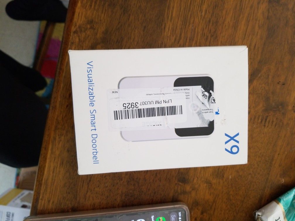 X9 VISUALIZABLE SMART DOORBELL