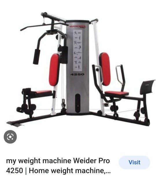 Weider pro deals 4250