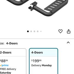 Bronco Running Boards 4 Door 