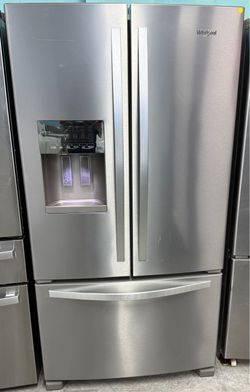 Stainless Steel Whirlpool French Door Refrigerator