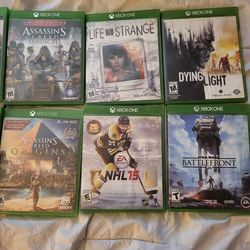 XBOX  ONE GAMES