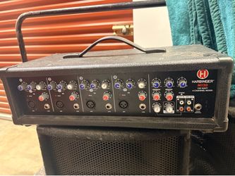 Harbinger M120 PA 4 CHANNEL BLACK LATE 2000 s